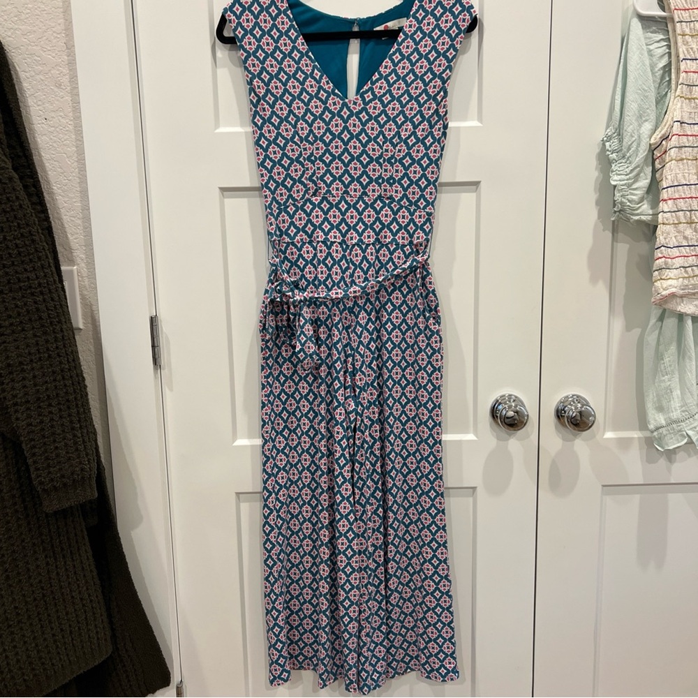 Boden Boho Patteren Wide Leg Jumpsuit 2P